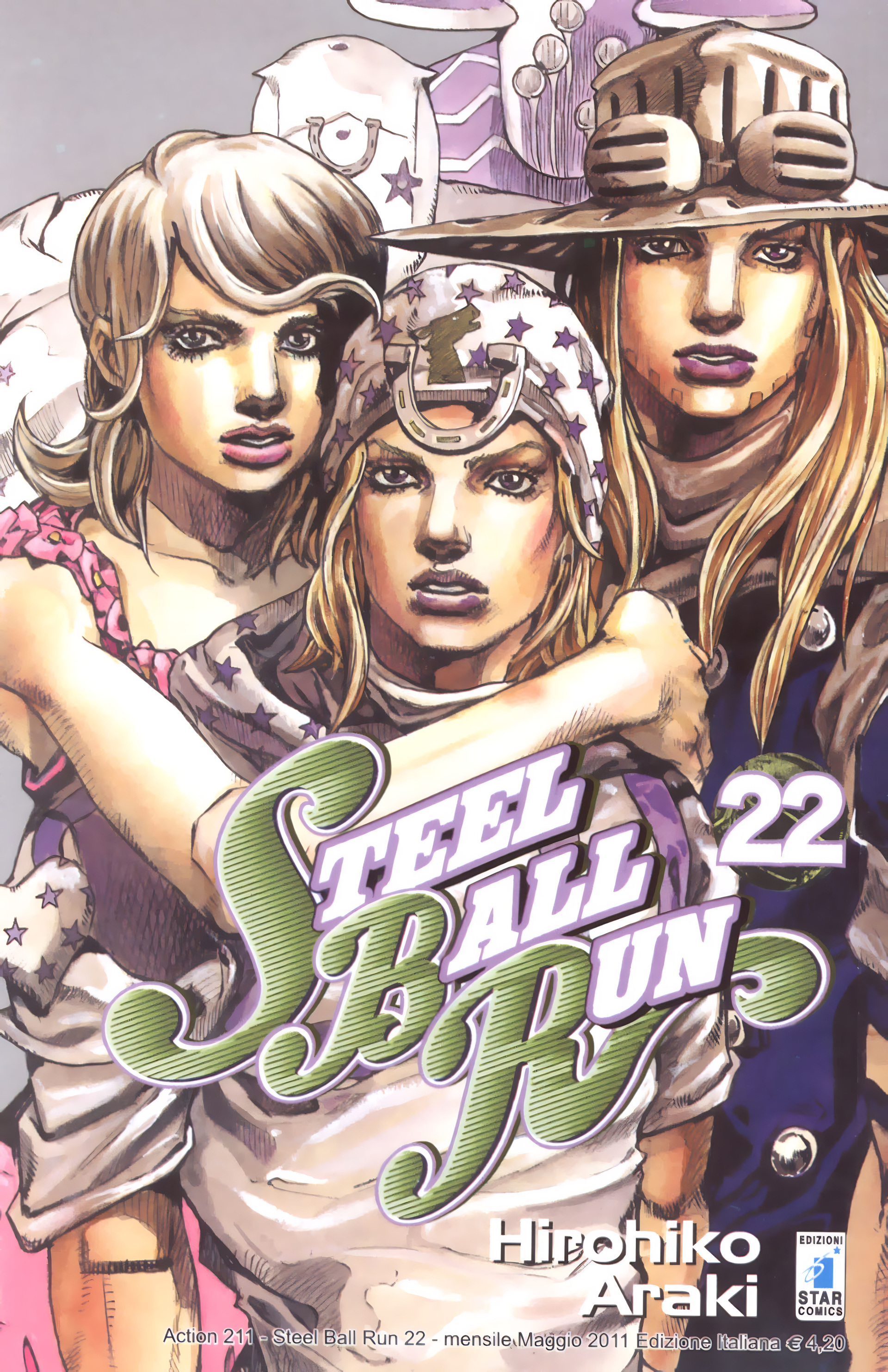 JoJo's Bizarre Adventure Part 7 - Steel Ball Run-Volume 22